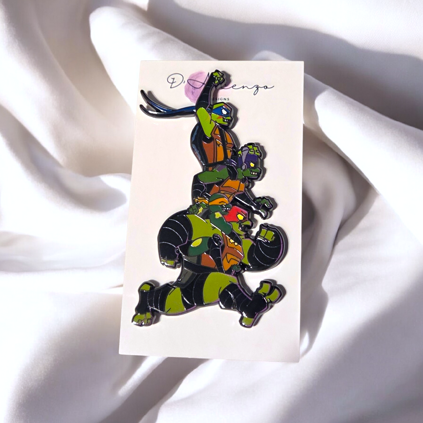 ROTTMNT Team Spirit Pin