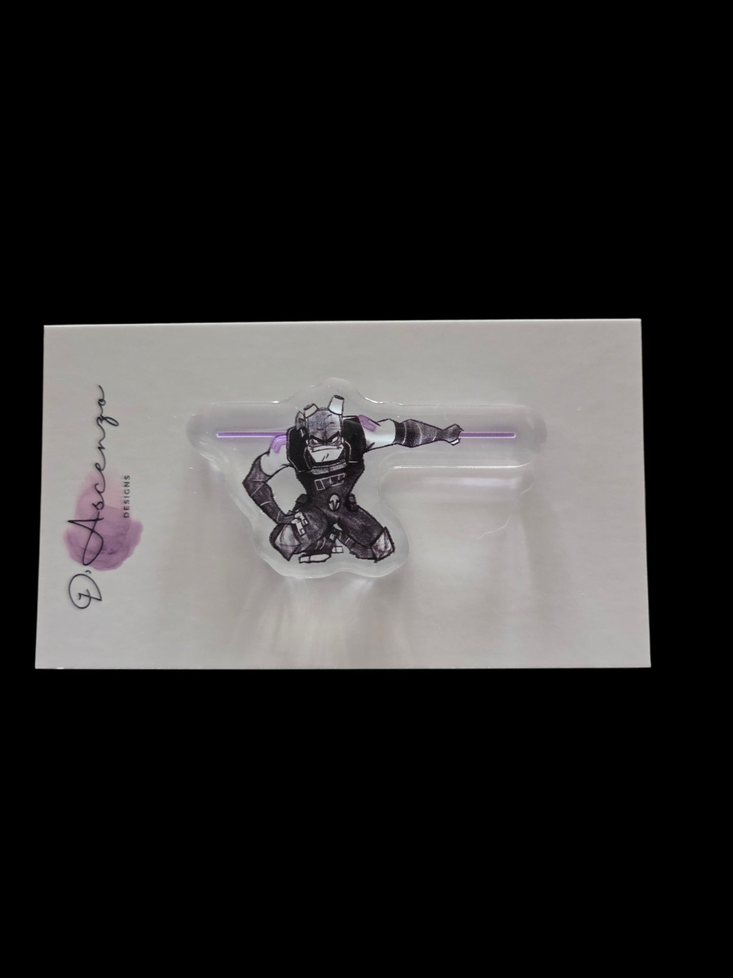 ROTTMNT Acrylic Pin - Future Donnie Emichen Collab