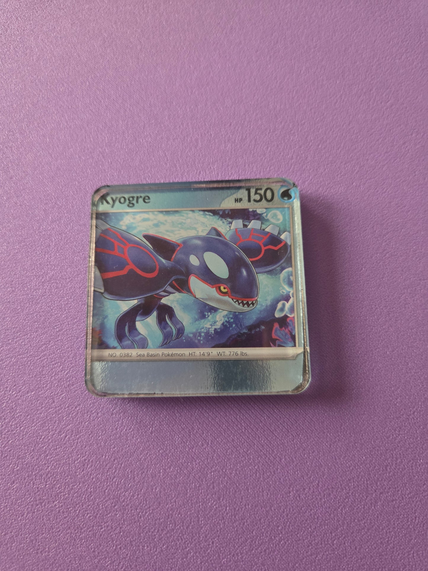Upcycled Pokemon Card Magnets: Water Type