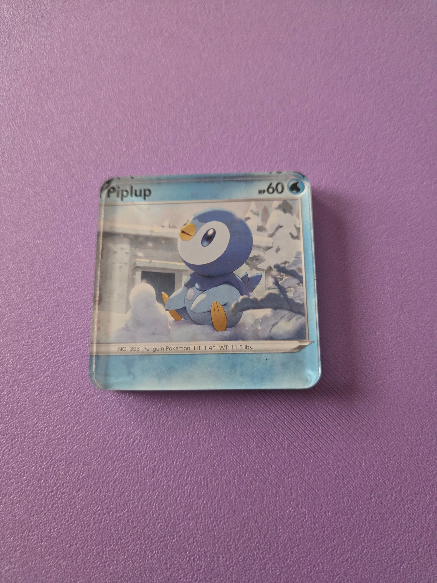 Upcycled Pokemon Card Magnets: Water Type