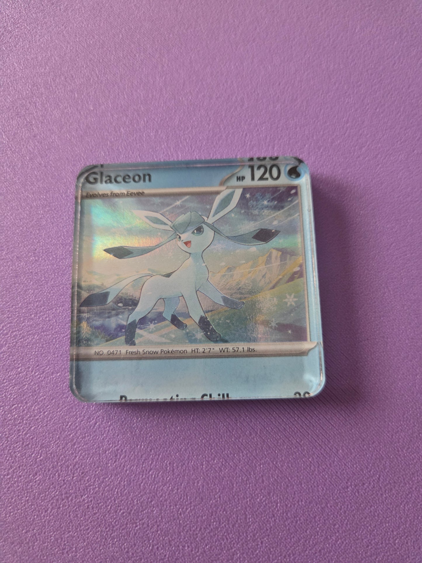 Upcycled Pokemon Card Magnets: Water Type