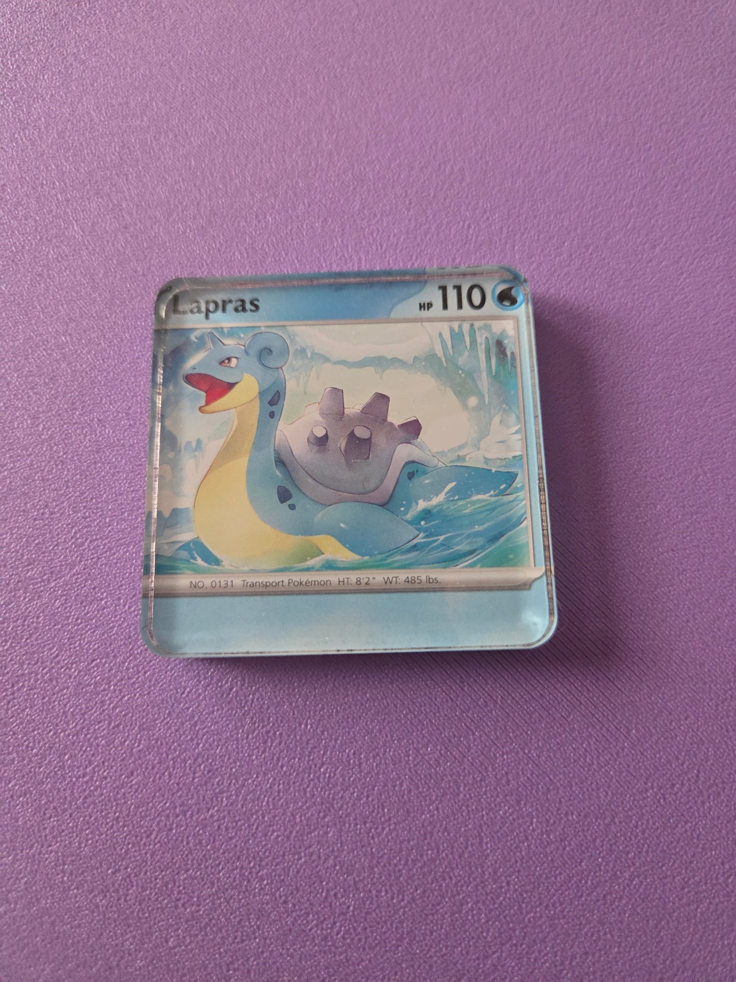 Upcycled Pokemon Card Magnets: Water Type