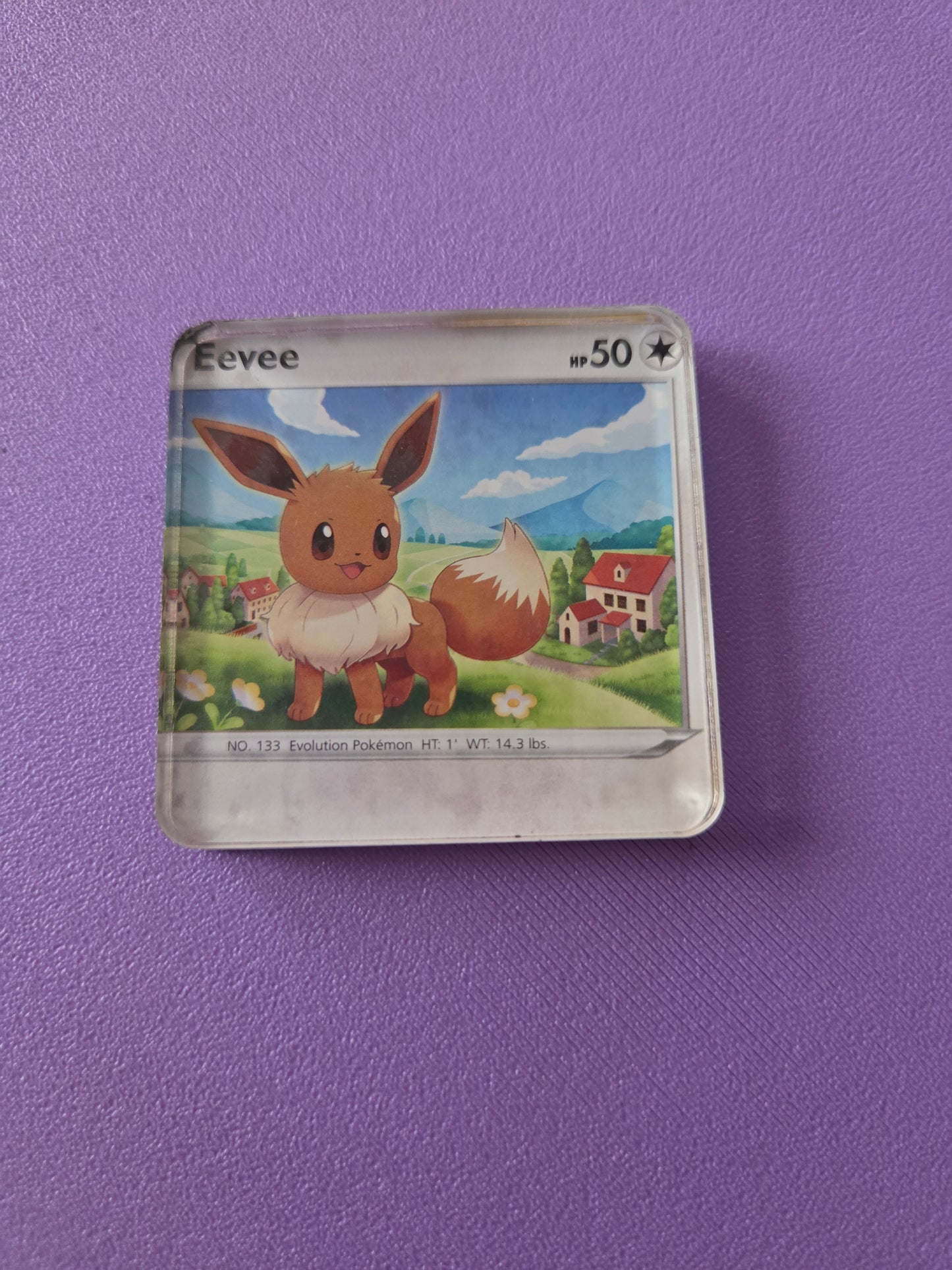 Upcycled Pokemon Card Magnets: Normal Type