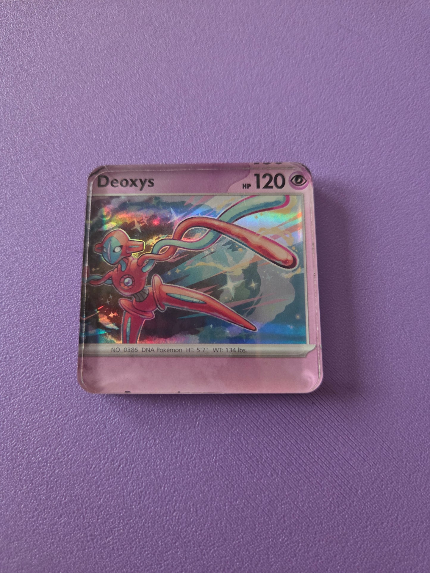 Upcycled Pokemon Card Magnets: Psychic Type