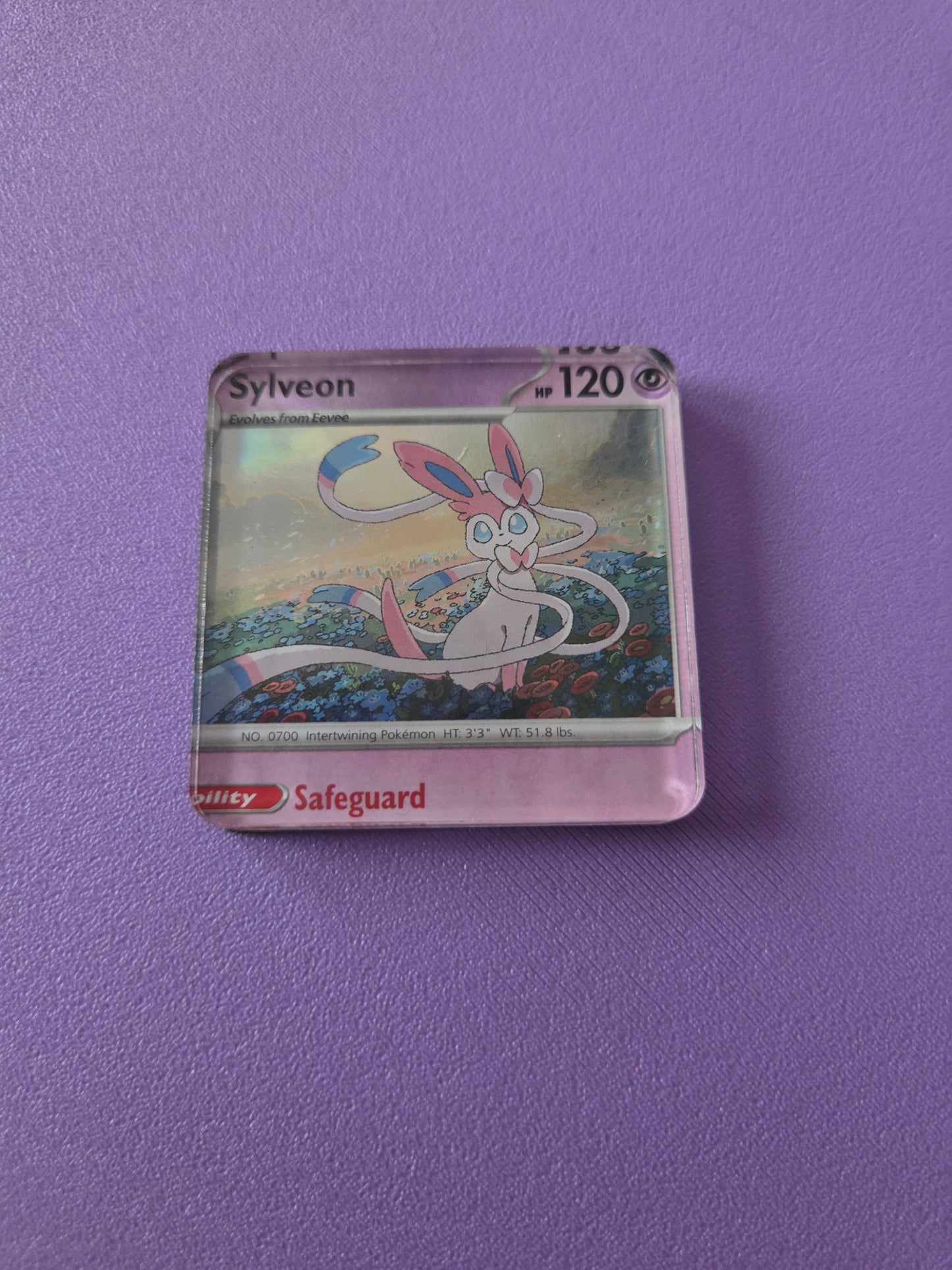 Upcycled Pokemon Card Magnets: Psychic Type