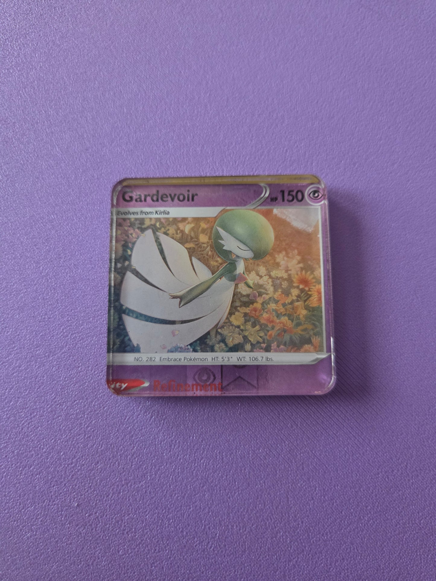 Upcycled Pokemon Card Magnets: Psychic Type