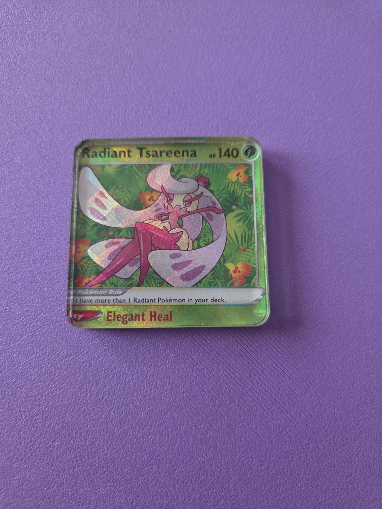 Upcycled Pokemon Card Magnets: Grass Type