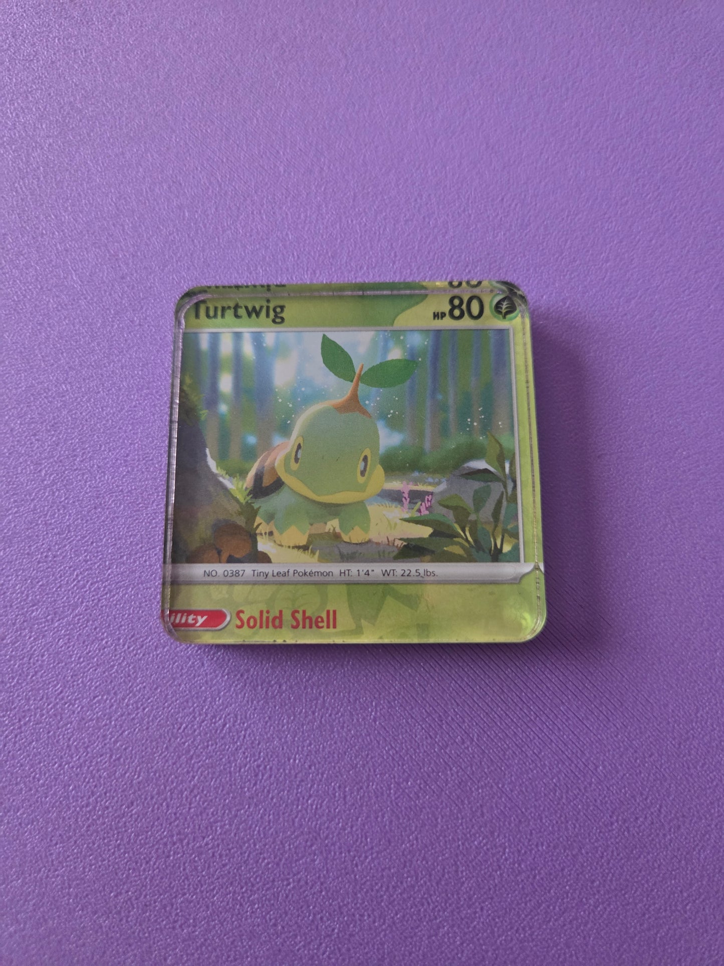Upcycled Pokemon Card Magnets: Grass Type