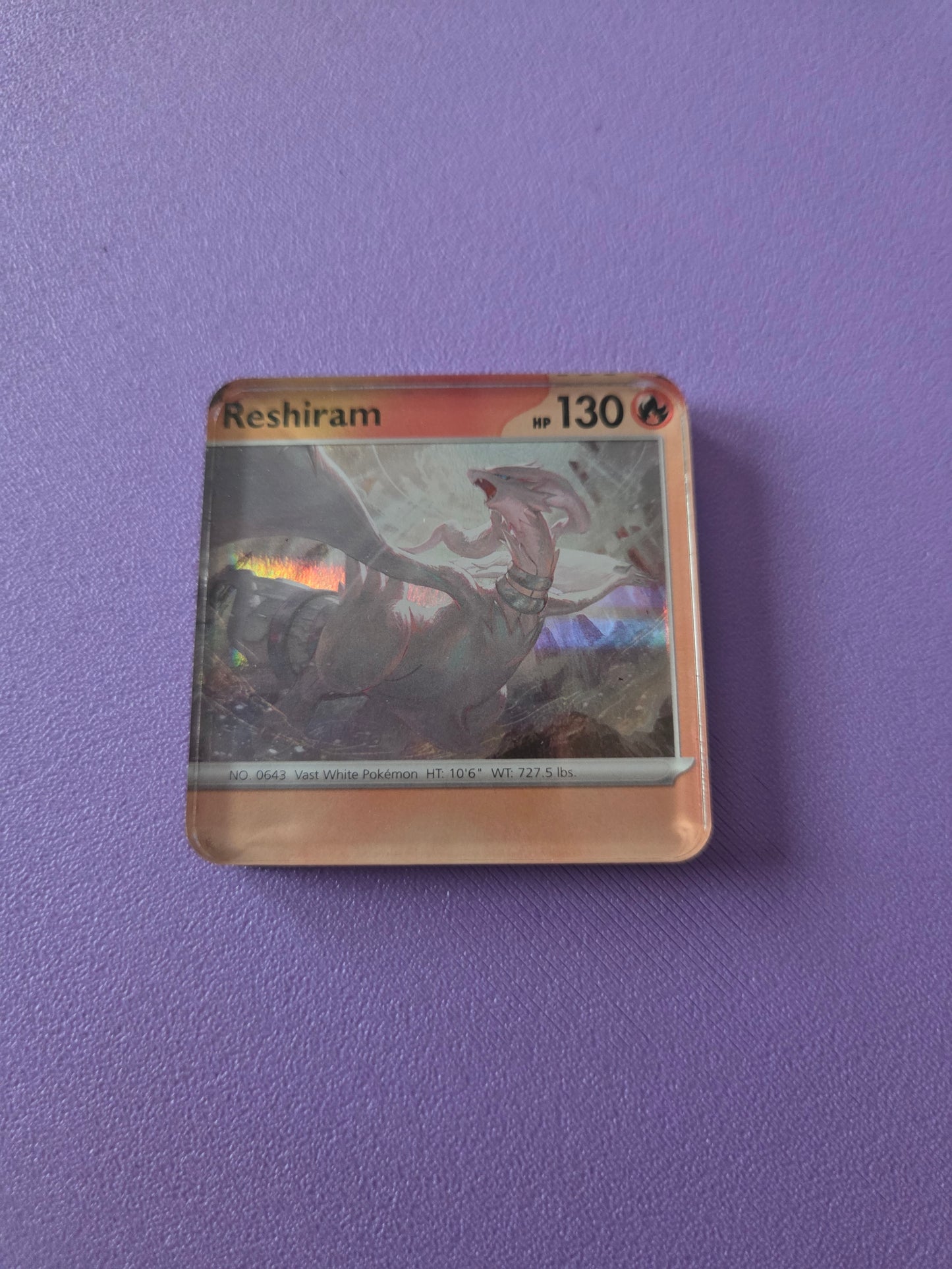 Upcycled Pokemon Card Magnets: Fire Type