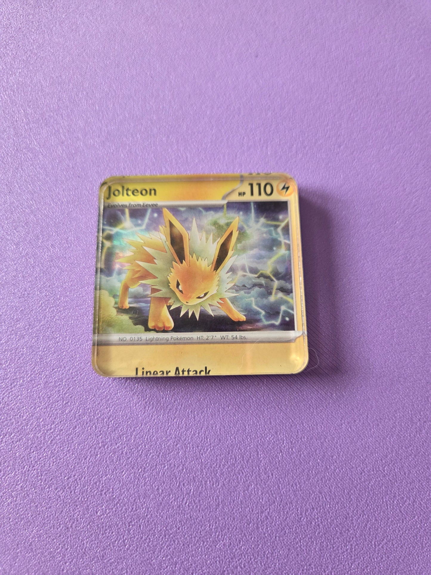 Upcycled Pokemon Card Magnets: Electric Type
