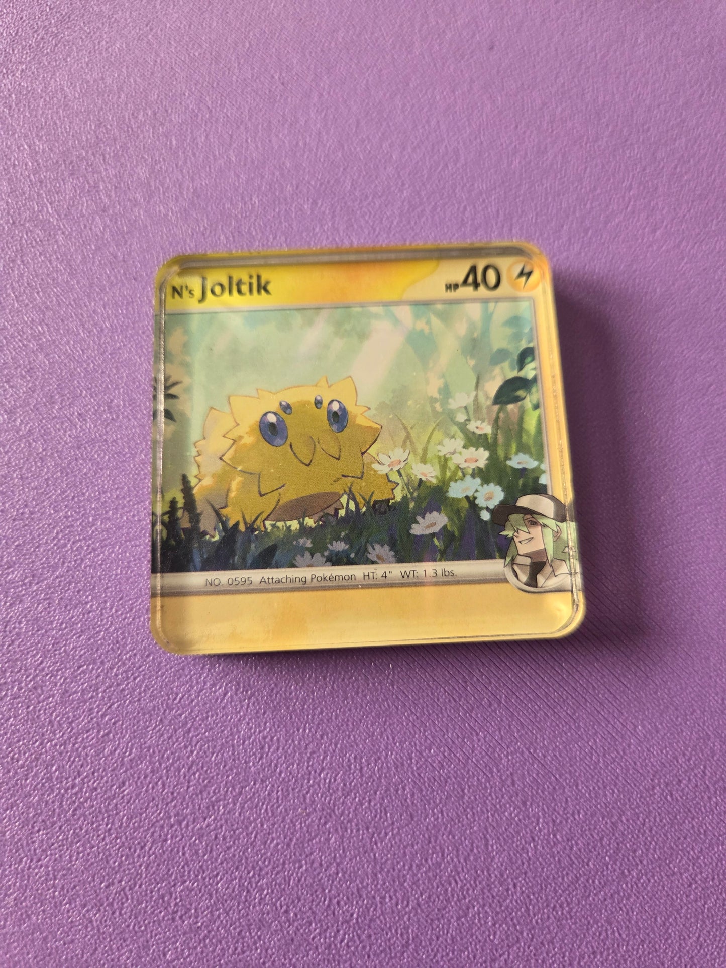 Upcycled Pokemon Card Magnets: Electric Type