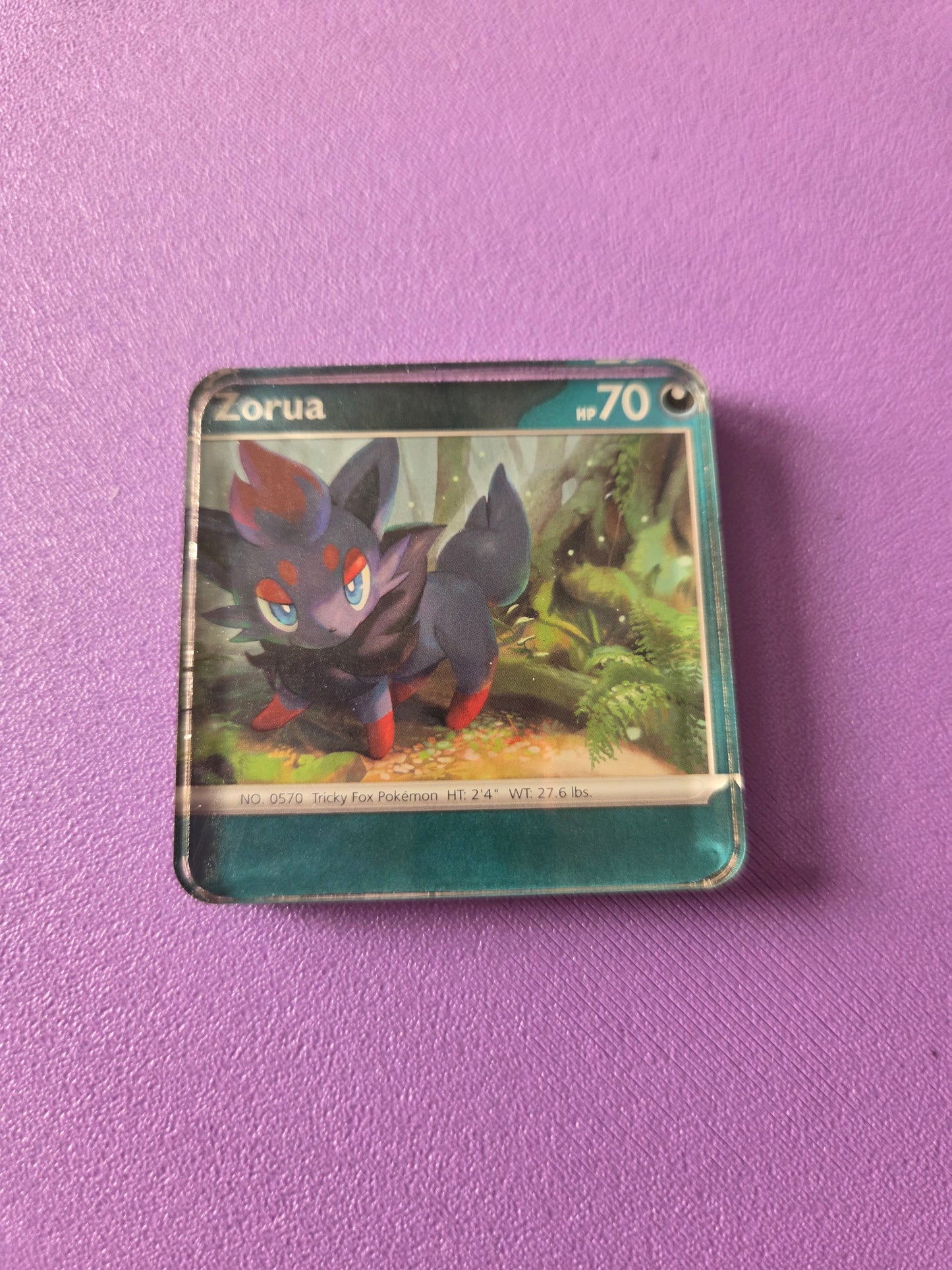 Upcycled Pokemon Card Magnets: Dark Type