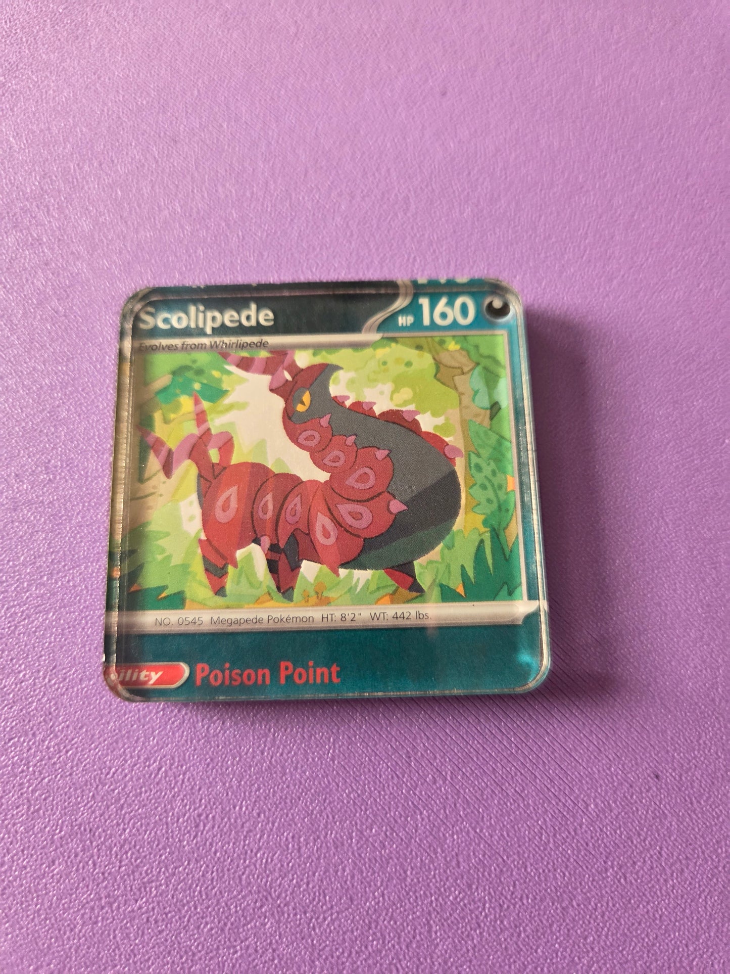 Upcycled Pokemon Card Magnets: Dark Type