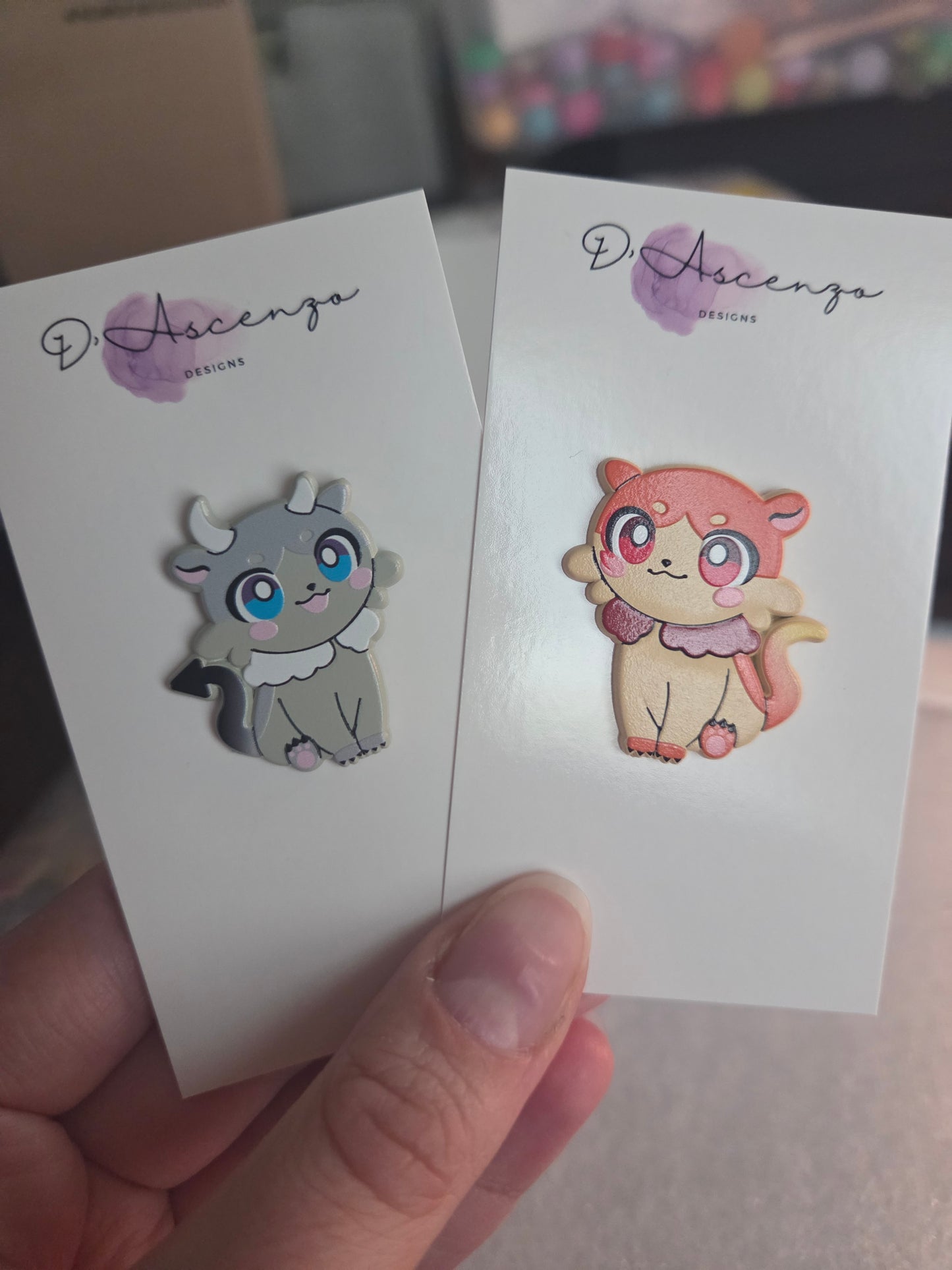 Honkai Star Rail HSR Chimera Enamel Pins: Beagle Coconut and Fig Stew