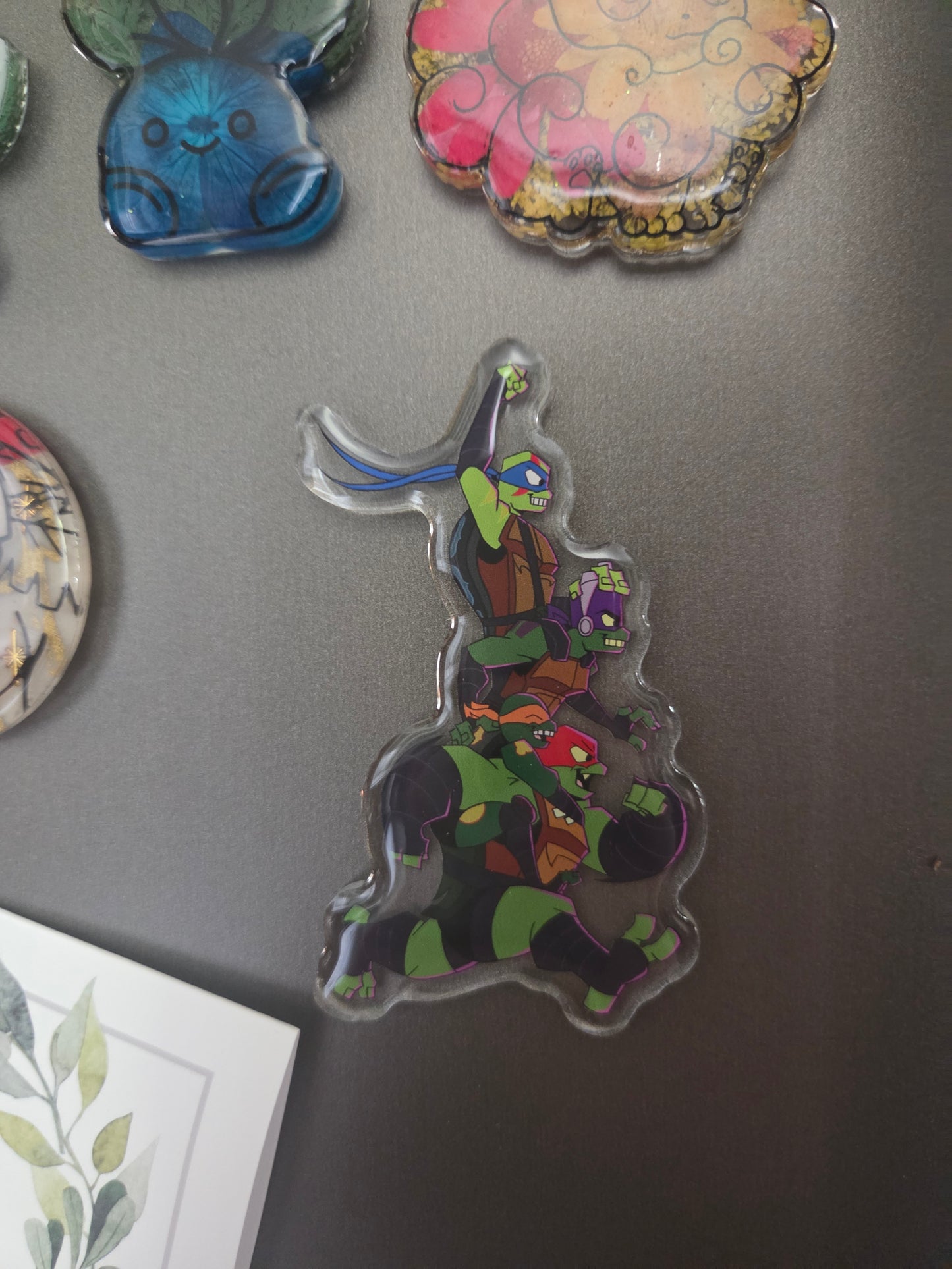 ROTTMNT Acrylic Magnet - Team Spirit Emichen Collab