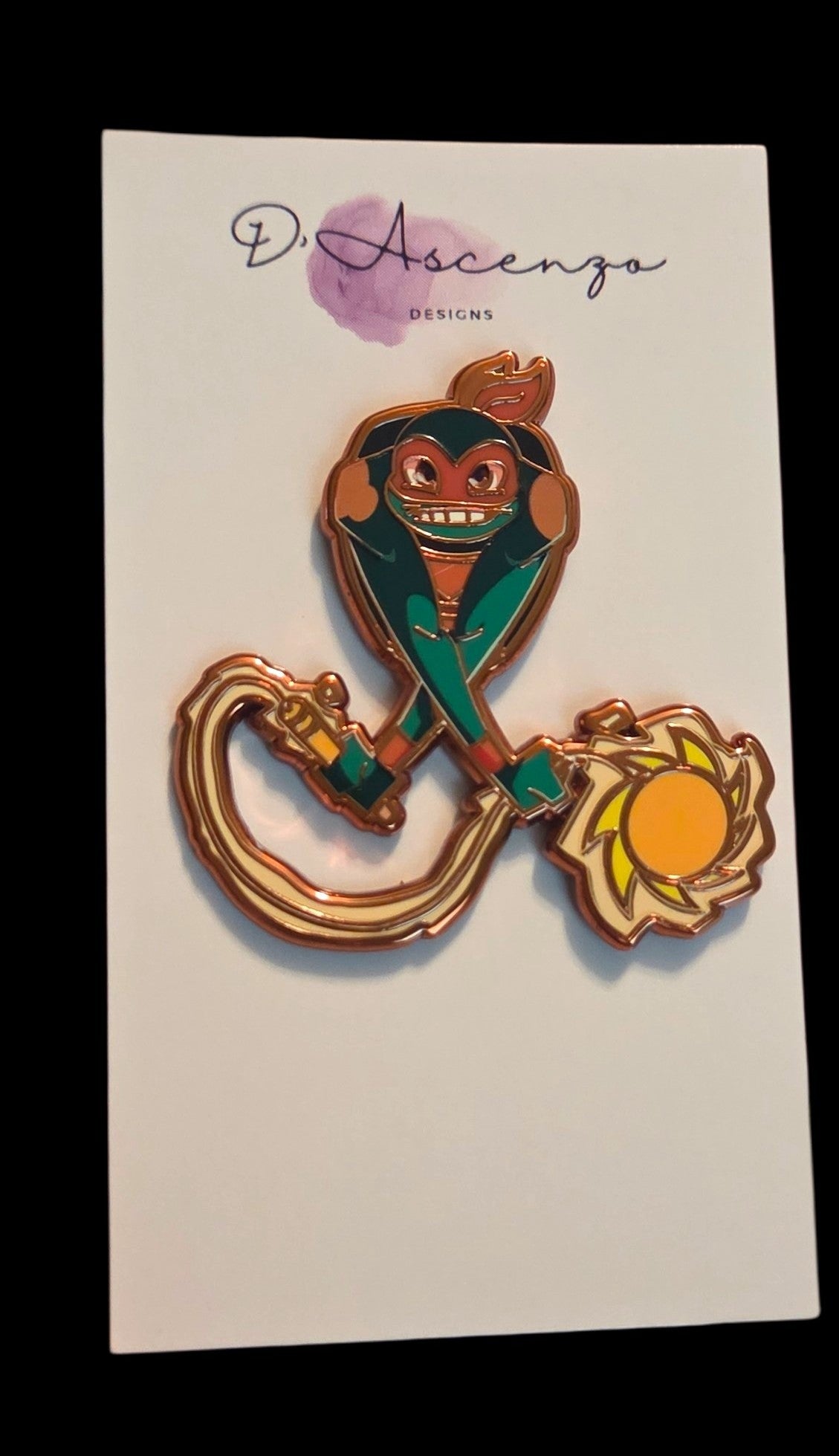 ROTTMNT: Mystic Magic Mikey Chrome Pin