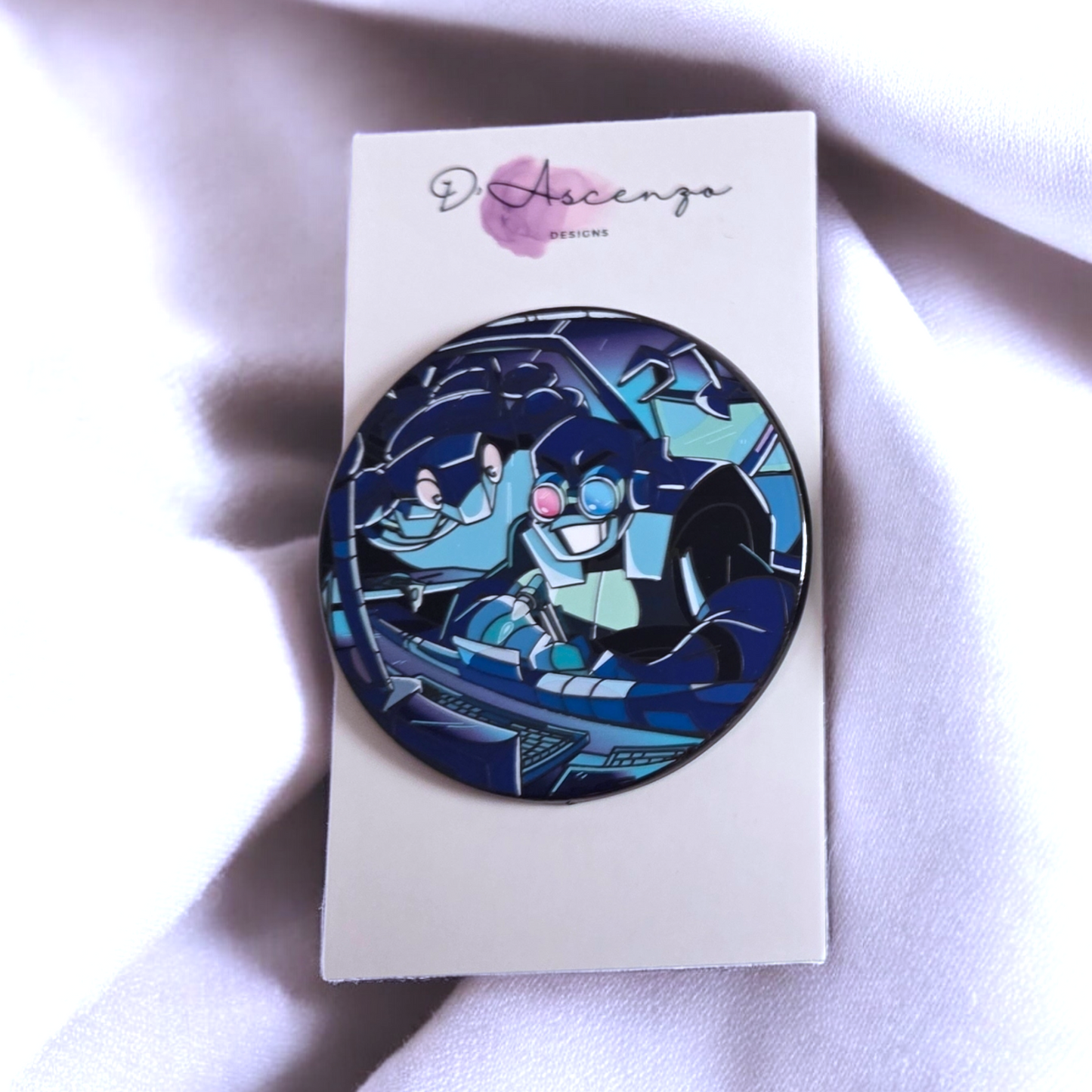 ROTTMNT Donnie Lab Deluxe Enamel Pin