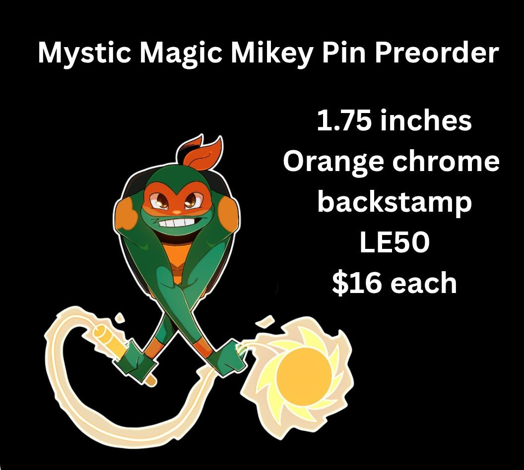 Preorder: Mystic Magic Mikey Chrome Pin