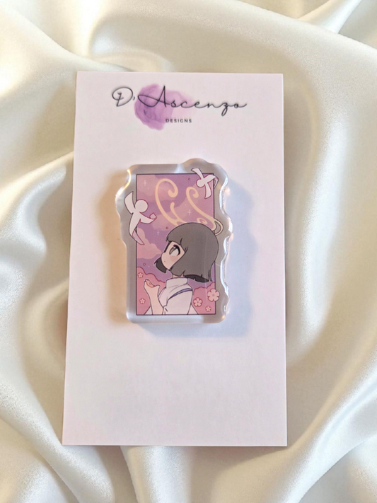 Ghibli Acrylic Panel Pin: Human Haku