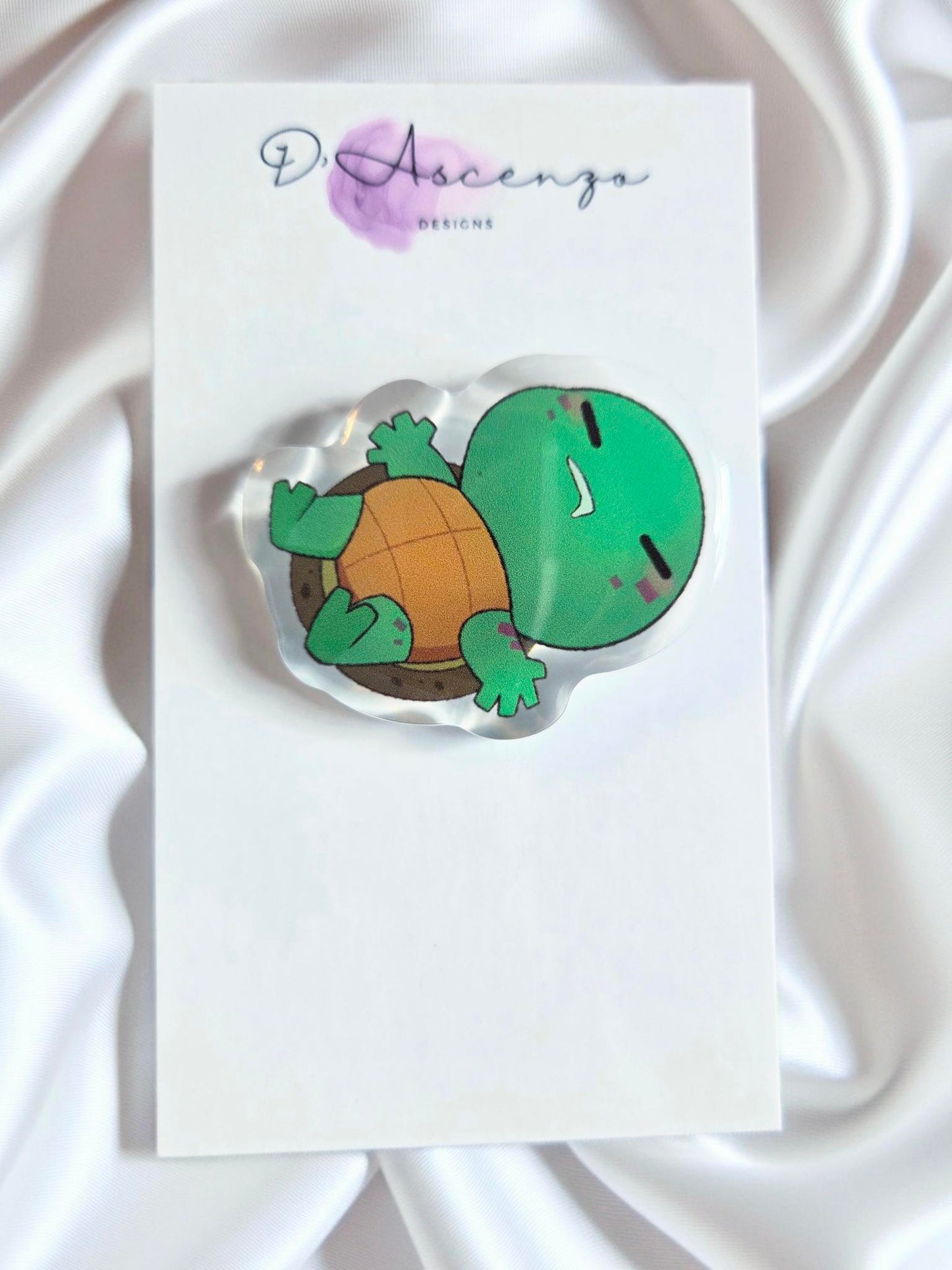 ROTTMNT Acrylic Pin: Sleepy Time Donnie